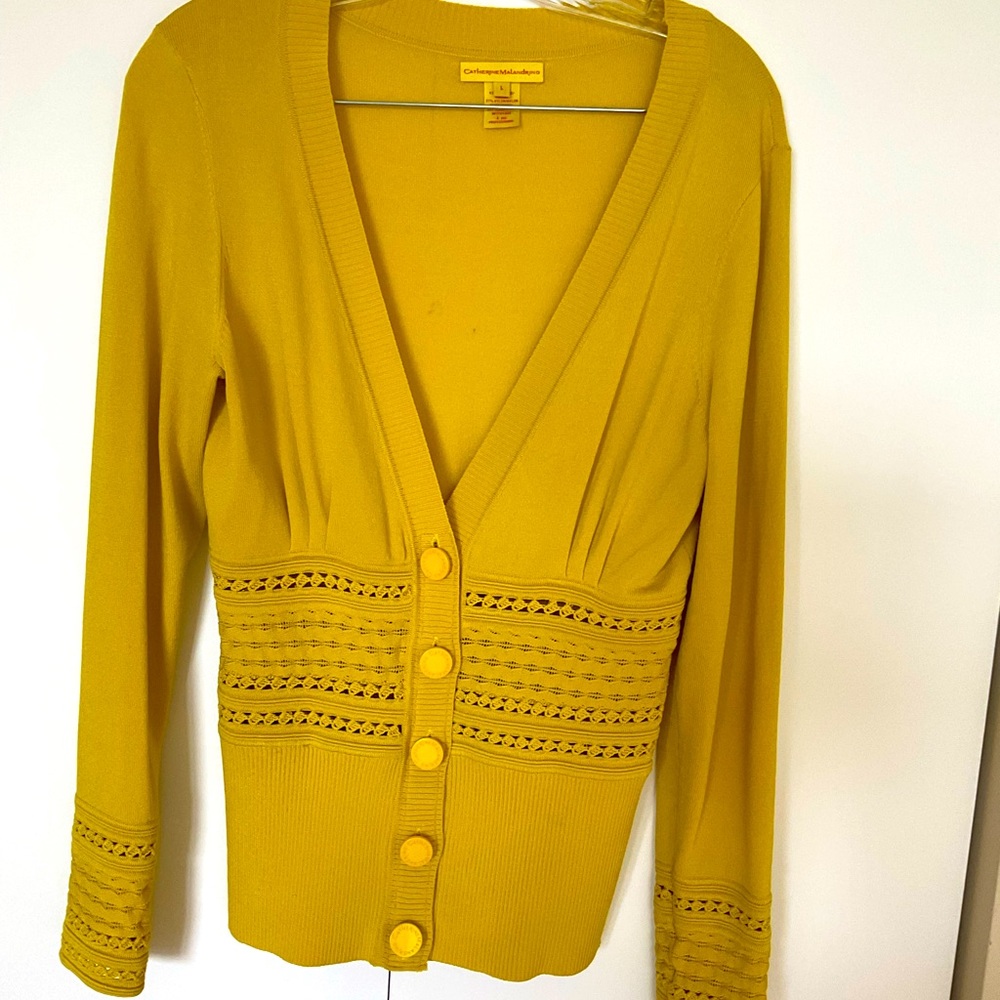 Gorgeous Cardigan gold color